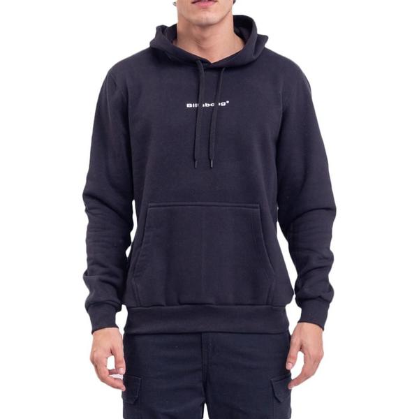 Moletom Billabong Canguru Smitty WT23 Masculino Preto Imagem de Moletom Billabong Canguru Smitty WT23 Masculino Preto
