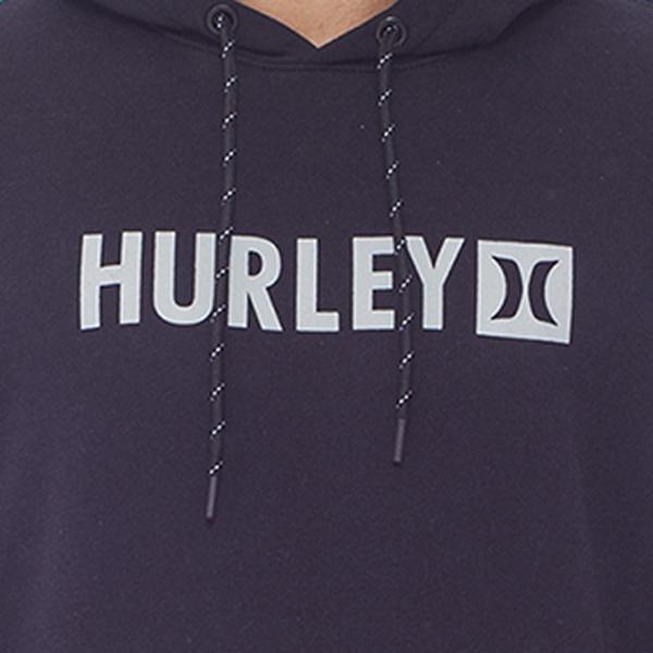 Imagem de Moletom Hurley Canguru Square WT24 Masculino Preto