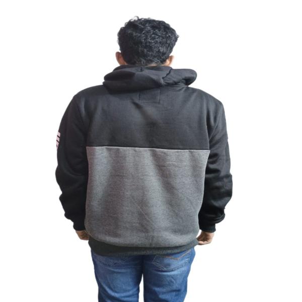 Imagem de Moletom Mormaii Fechado Fleece Com Capuz Masculino Cinza/Preto