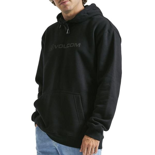 Imagem de Moletom Volcom Canguru New Style WT23 Masculino Preto