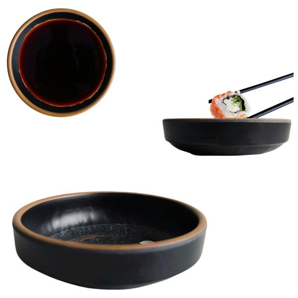 Imagem de Molheira Shoyu 100% Melamina para Restaurante Japones 80ml