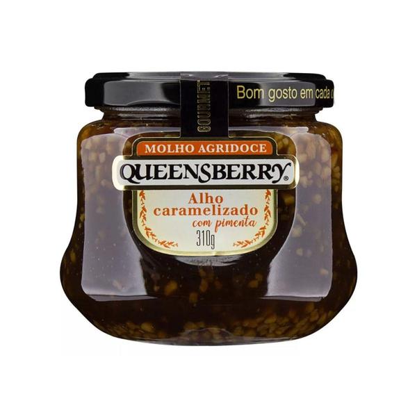 Molho Agridoce de Alho Caramelizado com Pimenta Queensberry 310g Imagem de Molho Agridoce de Alho Caramelizado com Pimenta Queensberry 310g