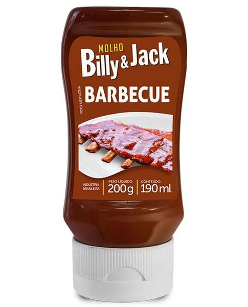 Imagem de Molho Billy & Jack - kit c/ 6 unds (Original, Chipotle, Bacon, Cheddar, Verde e Barbecue)