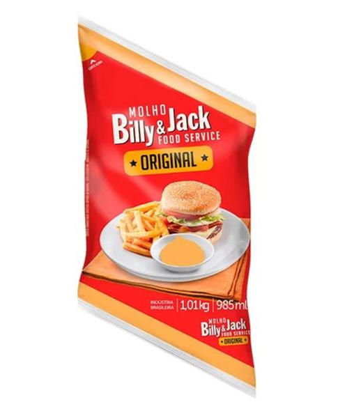 Imagem de Molho Billy & Jack Original 1kg - kit c/ 3 unds