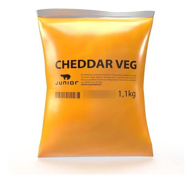 Imagem de Molho Cheddar Vegano Junior Pouch 1,1kg