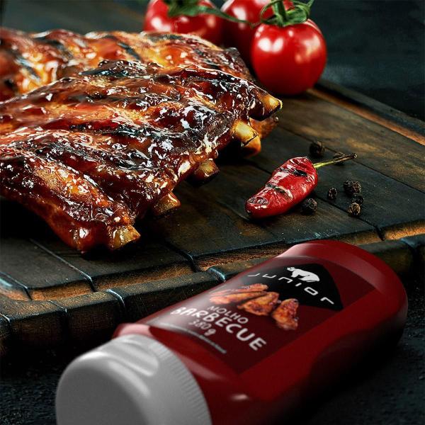 Imagem de Molho Chipotle Mostarda e Mel Barbecue Junior Kit 3 Frascos