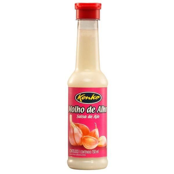 Molho de Alho Kenko Frasco 150ml Imagem de Molho de Alho Kenko Frasco 150ml