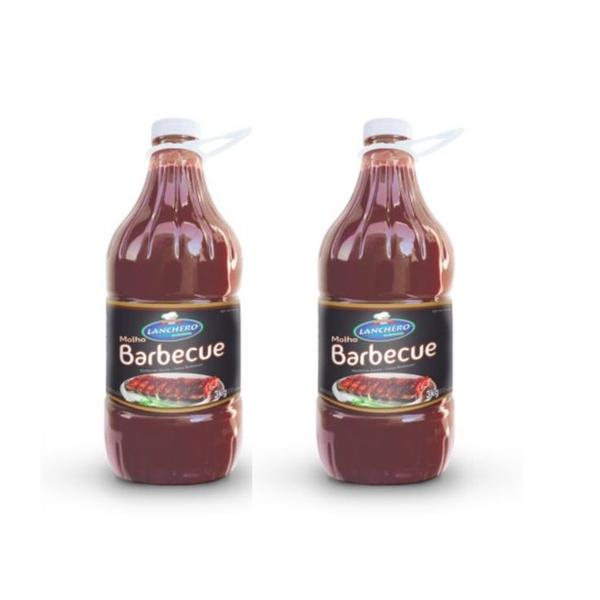 Molho de Barbecue kit com 2 unidades Garrafa Pet 3kg - Lanchero Imagem de Molho de Barbecue kit com 2 unidades Garrafa Pet 3kg