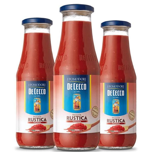 Imagem de Molho De Cecco Passata Di Pomodoro Rustica 700G (3 Und)