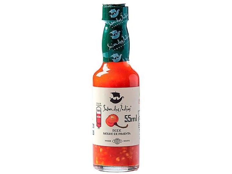 MOLHO DE PIMENTA BODE 55ml - SABOR DAS ÍNDIAS Imagem de MOLHO DE PIMENTA BODE 55ml