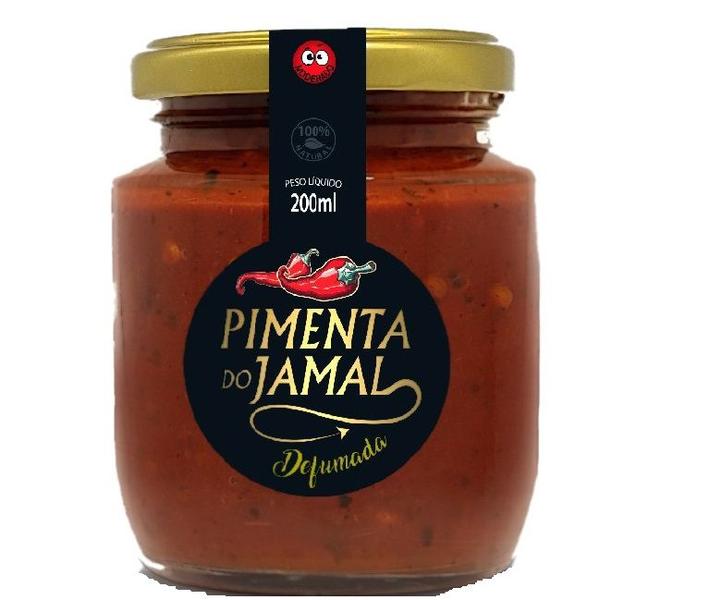 Molho de Pimenta Defumada JAMAL 200ml - Pimenta do Jamal Imagem de Molho de Pimenta Defumada JAMAL 200ml
