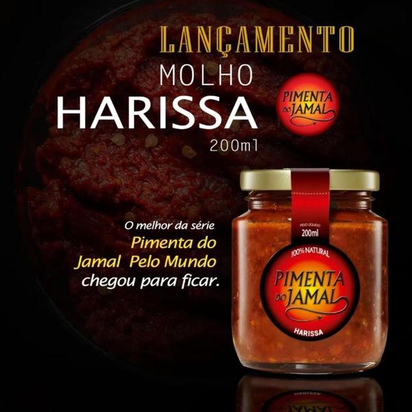 Imagem de Molho De Pimenta Harissa Pimenta Do Jamal 200Ml