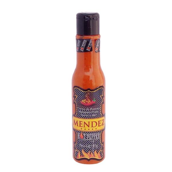Molho de Pimenta Mendez 85g Hot Pepper Malagueta Azeite Mel Imagem de Molho de Pimenta Mendez 85g Hot Pepper Malagueta Azeite Mel