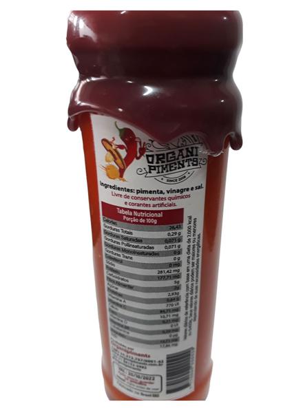 Molho de Pimenta Natural Carolina Reaper 110ml - OrganiPiments Imagem de Molho de Pimenta Natural Carolina Reaper 110ml - OrganiPiments
