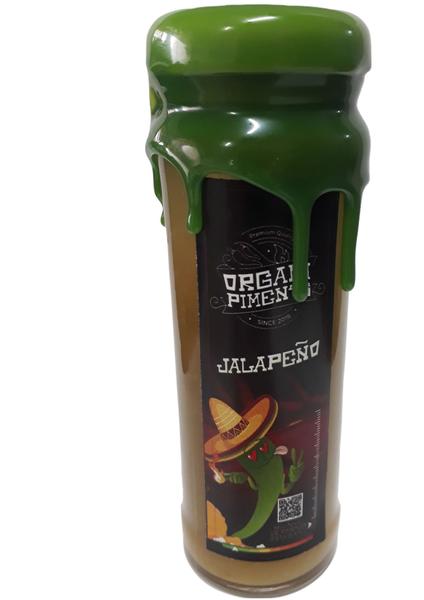 Molho de Pimenta Natural Jalapeño 110ml - OrganiPiments Imagem de Molho de Pimenta Natural Jalapeño 110ml - OrganiPiments