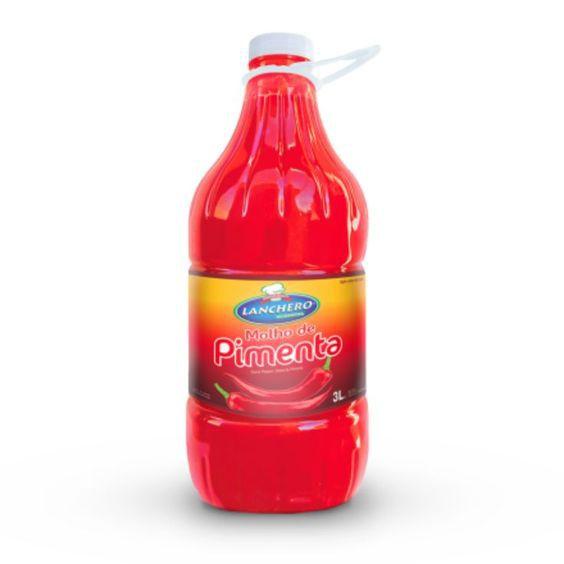 Molho de Pimenta Picante Lanchero Frasco com 3 Litros Imagem de Molho de Pimenta Picante Lanchero Frasco com 3 Litros