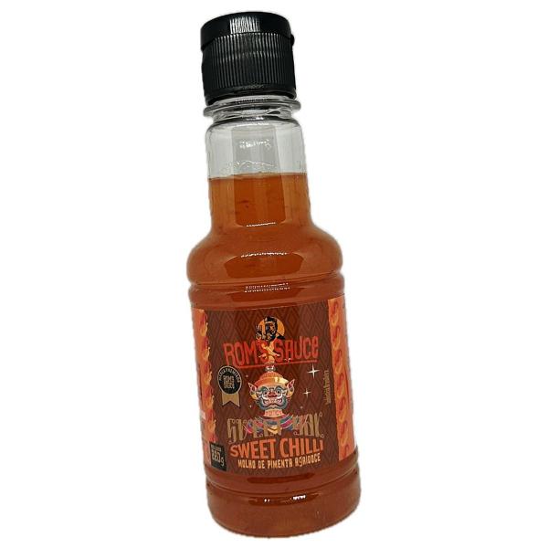 Molho de Pimenta Sweet Chilli Agridoce Rom's Sauce Premium 200g - Sweet Chilli - Rom's Sauce Imagem de Molho de Pimenta Sweet Chilli Agridoce Rom's Sauce Premium 200g