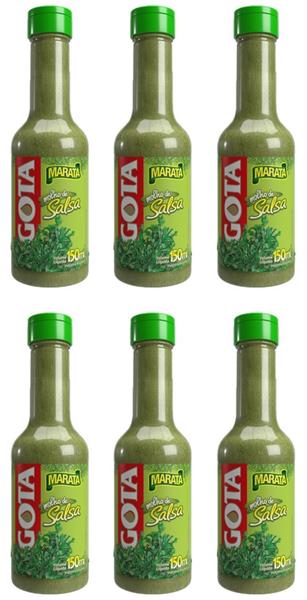 Imagem de Molho de Salsa Gota 150ml - kit c/ 6 unds