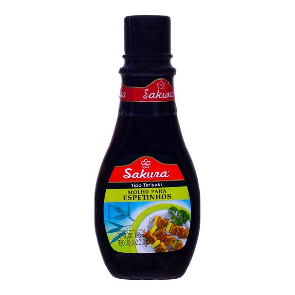 Molho de Soja Sakura Teriyaki 180ml Imagem de Molho de Soja Sakura Teriyaki 180ml