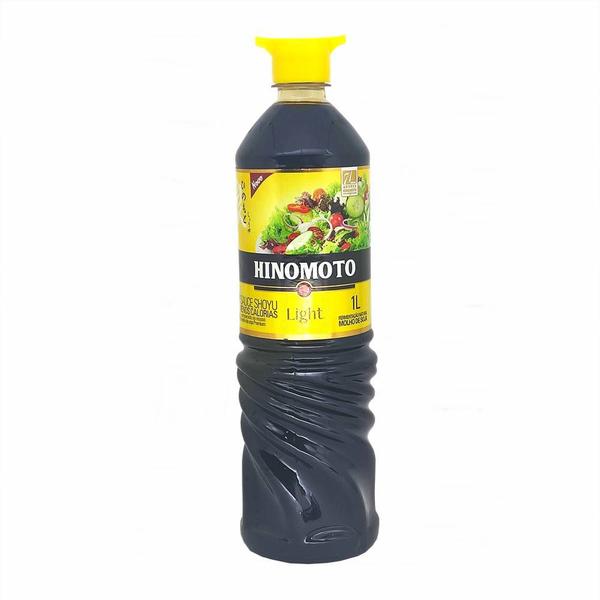 Molho De Soja Shoyu Light 1 Litro - Hinomoto Imagem de Molho De Soja Shoyu Light 1 Litro - Hinomoto