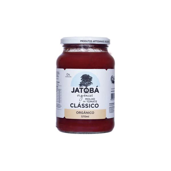 Molho de Tomate Clássico Light Orgânico 570g - Jatobá Imagem de Molho de Tomate Clássico Light Orgânico 570g - Jatobá
