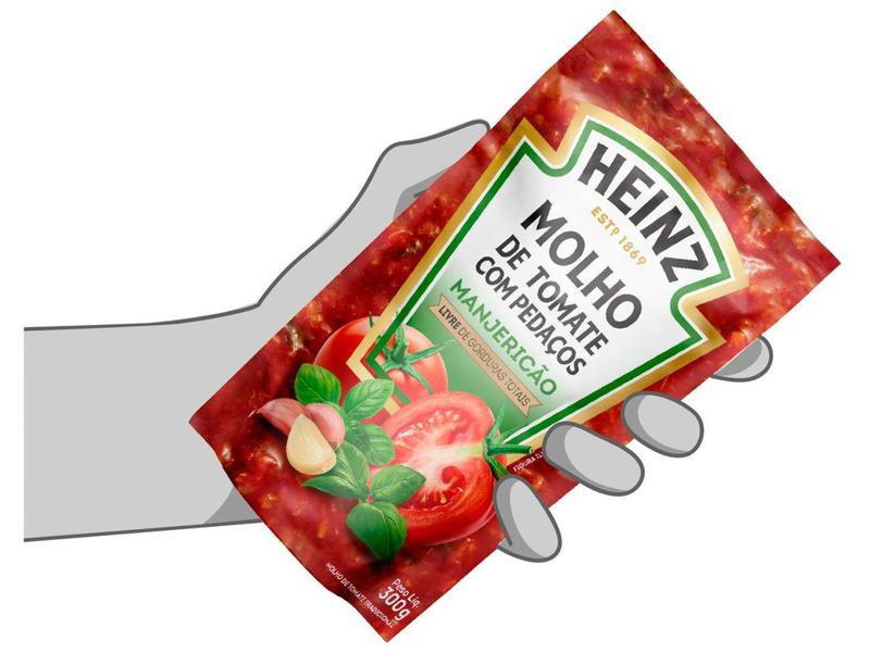 Imagem de Molho de Tomate Manjericão Heinz - 300g