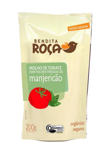 Molho De Tomate Manjericão Orgânico E Vegano Sachê 200G - Agreco Imagem de Molho De Tomate Manjericão Orgânico E Vegano Sachê 200G