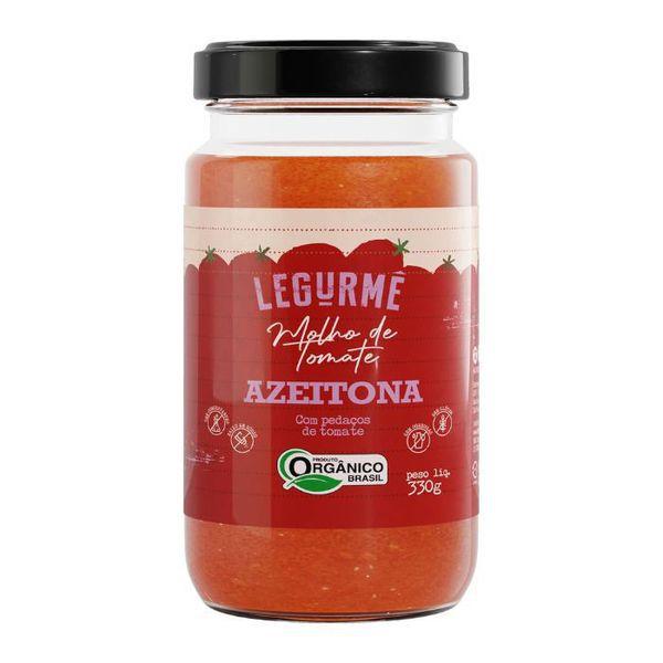 Imagem de Molho de tomate orgânico com azeitona legurmê 330g