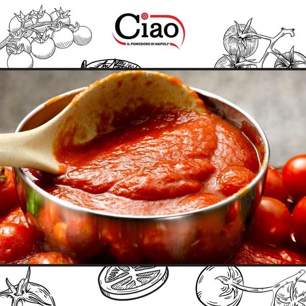 Imagem de Molho de Tomate Pelati Ciao Oficial Pizza Napoletana 2,5 Kgs