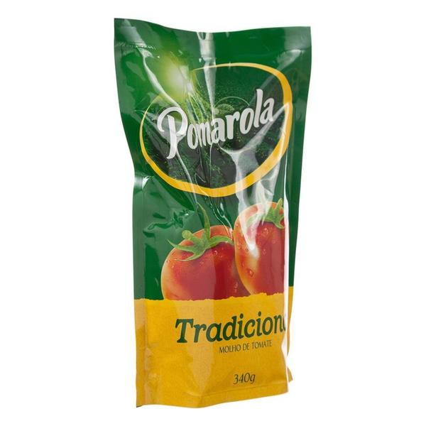 Molho De Tomate Pomarola Tradicional 340G Imagem de Molho De Tomate Pomarola Tradicional 340G