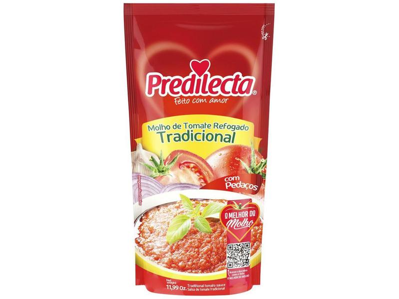 Imagem de Molho de Tomate Predilecta Tradicional - 340g