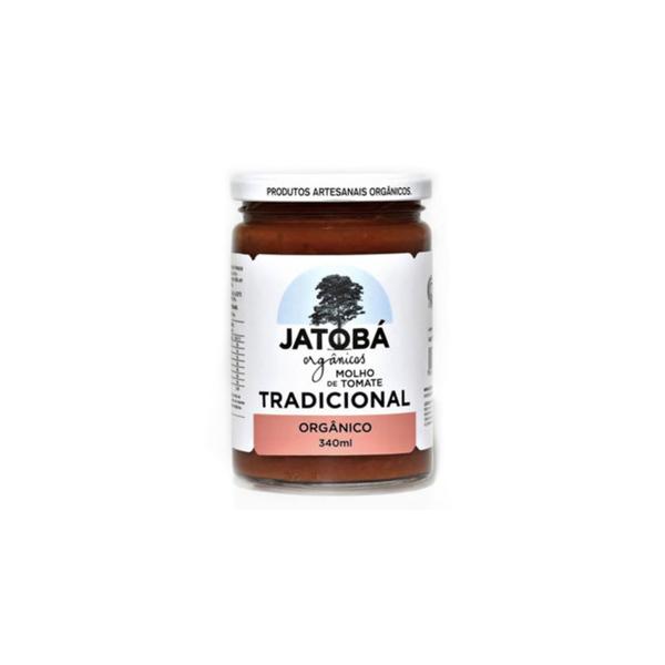 Molho de Tomate Tradicional Orgânico 340g - Jatobá Imagem de Molho de Tomate Tradicional Orgânico 340g - Jatobá