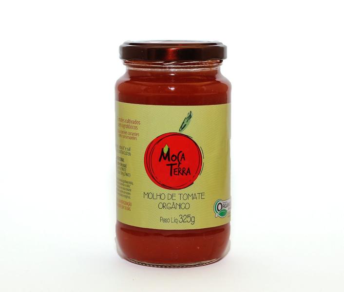 Molho de Tomate Tradicional Orgânico Moça Terra 325g Imagem de Molho de Tomate Tradicional Orgânico Moça Terra 325g