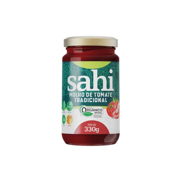Molho de Tomate Vegano Tradicional Orgânico Sahi 330g Imagem de Molho de Tomate Vegano Tradicional Orgânico Sahi 330g