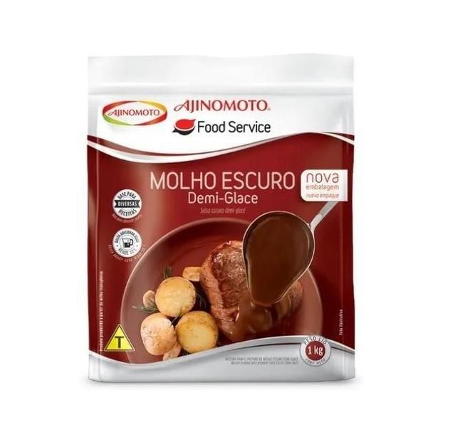 Imagem de Molho Demi Glace Escuro 1Kg Ajinomoto Ótima Qualidade