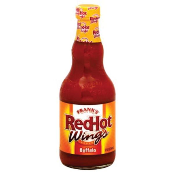 Molho Franks Redhot Wings - Original Buffalo Wings Sauce - Frank's Imagem de Molho Franks Redhot Wings - Original Buffalo Wings Sauce - Frank's