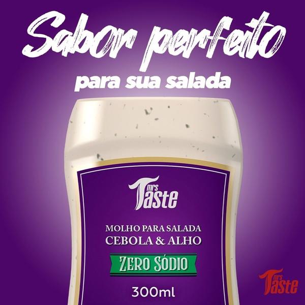 Imagem de Molho Para Salada Cebola E Alho - Mrs Taste 300ml