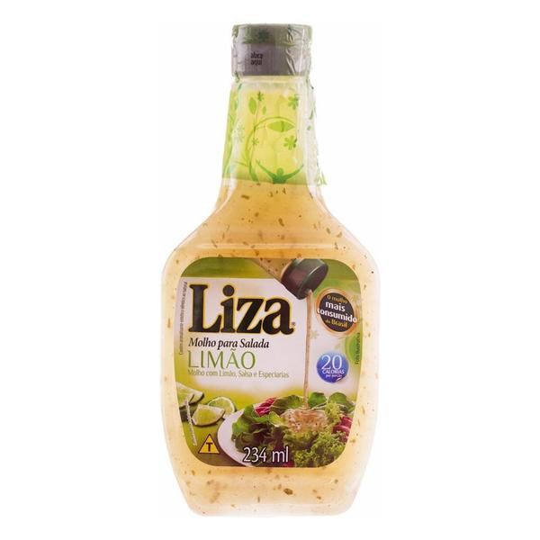 Molho Para Salada Liza Limão 234Ml - Detalhes Imagem de Molho Para Salada Liza Limão 234Ml