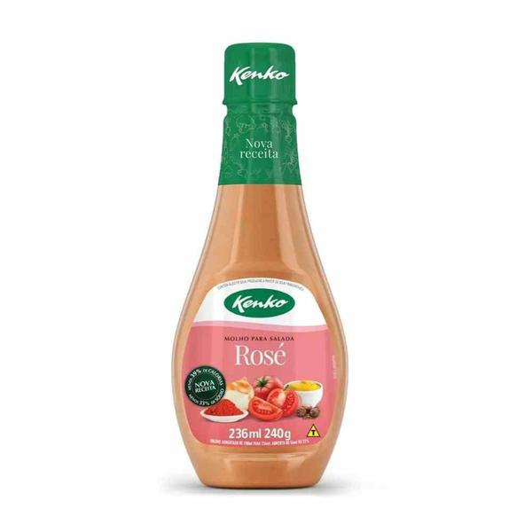 Molho Para Salada Rosê Kenko 236 ml Imagem de Molho Para Salada Rosê Kenko 236 ml