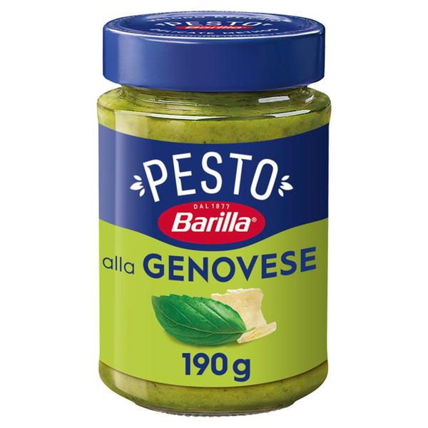 Molho Pesto com Manjericão Barilla 190g Imagem de Molho Pesto com Manjericão Barilla 190g