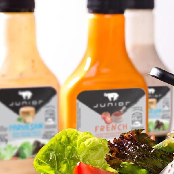 Molho Salada Caesar Italian French Parmesan Jr. 3x232g - Junior Imagem de Molho Salada Caesar Italian French Parmesan Jr. 3x232g
