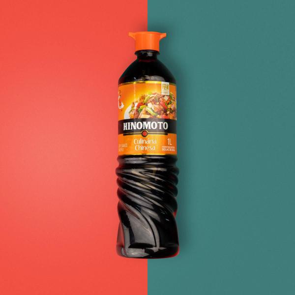 Molho shoyu hinomoto culinaria chinesa 1 litro sem glúten Imagem de Molho shoyu hinomoto culinaria chinesa 1 litro sem glúten