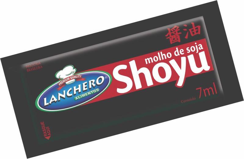 Imagem de Molho shoyu lanchero sachê 7ml c/ 176 unidades