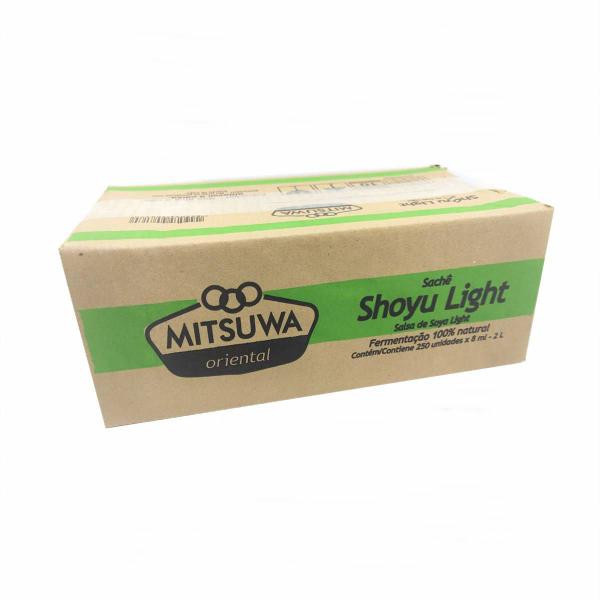 Imagem de Molho Shoyu Light 250 Sachês Mitsuwa