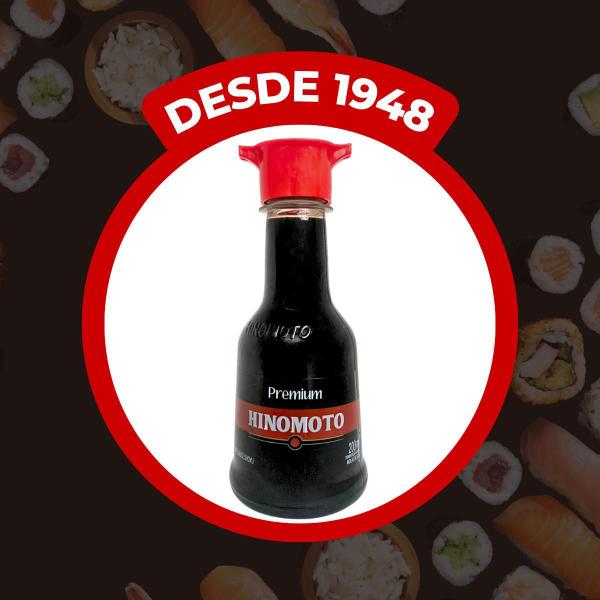 Molho Shoyu Premium Hinomoto 200ml Soja Sushi Grelhado - Hugbox Imagem de Molho Shoyu Premium Hinomoto 200ml Soja Sushi Grelhado