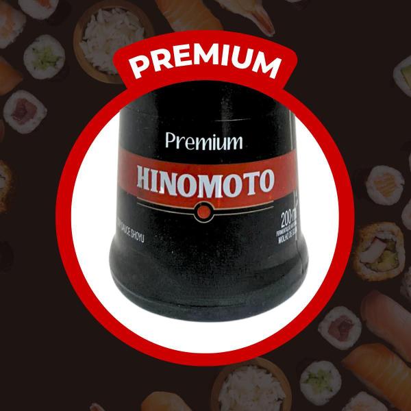 Molho Shoyu Premium Hinomoto 200ml Soja Sushi Grelhado - Hugbox Imagem de Molho Shoyu Premium Hinomoto 200ml Soja Sushi Grelhado