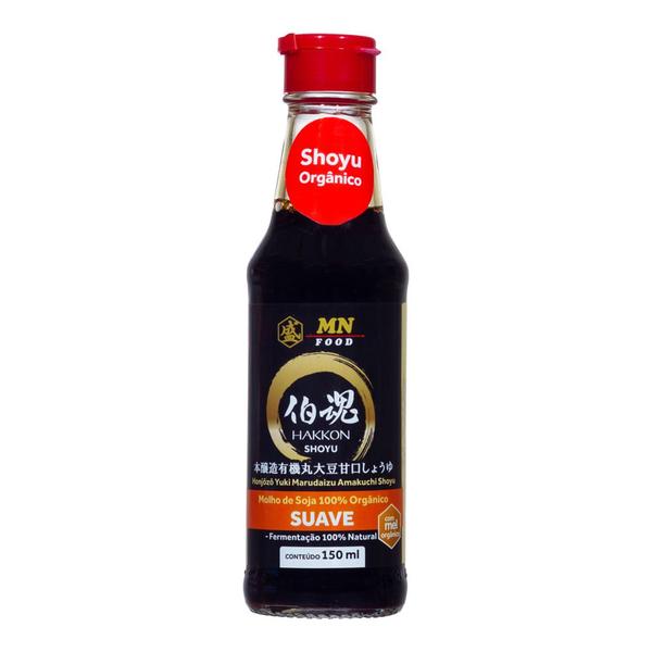 Imagem de Molho Shoyu Suave Orgânico Mn food 150ml