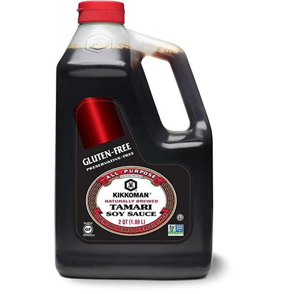 Imagem de Molho soja tamari soy sauce japão sem glúten kikkoman 1,89l