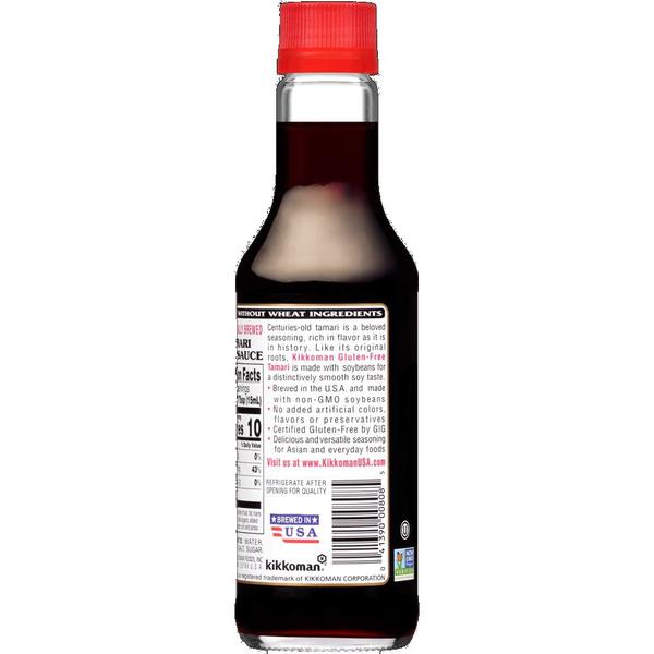 Imagem de Molho soja tamari soy sauce japão sem glúten kikkoman 296ml