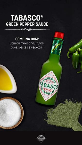 Imagem de Molho TABASCO Green Pepper Jalapeno 60ml